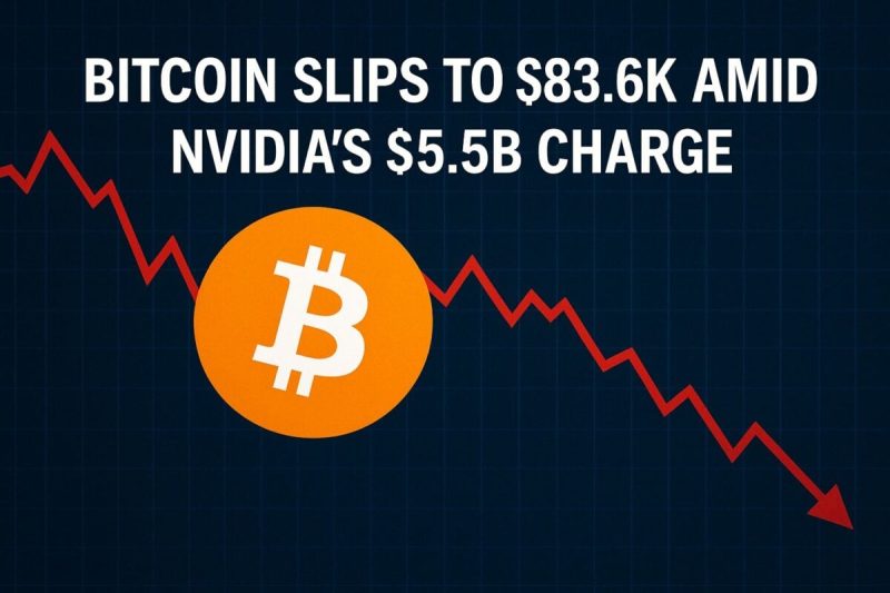 <div>
<div style="margin-bottom:20px;"></div>
<h1>Bitcoin Slips to $83.6K Amid Nvidia’s $5.5B Charge</h1>
<p>On April 15, 2025, Bitcoin (BTC) experienced a notable decline, dropping to $83,600. This downturn coincided with Nvidia’s announcement of a substantial $5.5 billion charge, which unsettled investors and reverberated across the cryptocurrency market.</p>
<h2>Market Reaction to Nvidia’s Financial Disclosure</h2>
<p>Nvidia’s unexpected financial charge raised concerns about the broader tech sector’s health, leading to a ripple effect in risk-sensitive markets. Bitcoin, often viewed as a barometer for investor risk appetite, responded with a swift decline, reflecting the market’s apprehension.</p>
<h2>Impact on Major Cryptocurrencies</h2>
<p>The negative sentiment wasn’t limited to Bitcoin. Other prominent cryptocurrencies also felt the pressure:</p>
<ul>
<li><strong>XRP:</strong> Fell over 2% to $2.08.</li>
<li><strong>Cardano (ADA):</strong> Decreased by 4% to $0.61.</li>
<li><strong>CoinDesk 20 Index:</strong> A broader market gauge, weakened over 2%.</li>
</ul>
<p>These declines underscore the interconnectedness of the cryptocurrency market and its sensitivity to developments in the traditional financial sector.</p>
<h2>Investor Sentiment and Outlook</h2>
<p>The convergence of traditional financial news and cryptocurrency performance highlights the evolving dynamics of the market. Investors are increasingly attentive to macroeconomic indicators and corporate disclosures, which can influence digital asset valuations.</p>
<p>As the market processes Nvidia’s announcement, stakeholders will monitor subsequent corporate earnings reports and economic data to gauge potential impacts on cryptocurrency valuations.</p>
<p><a href="https://www.coindesk.com/markets/2025/04/15/bitcoin-slips-with-xrp-ada-as-nvidias-massive-usd55b-charge-sours-investor-sentiment/" target="_blank" rel="noopener noreferrer">Source: CoinDesk</a></p>
<p>The post <a rel="nofollow" href="https://www.financebrokerage.com/bitcoin-slips-to-83-6k-amid-nvidias-5-5b-charge/">Bitcoin Slips to $83.6K Amid Nvidia’s $5.5B Charge</a> appeared first on <a rel="nofollow" href="https://www.financebrokerage.com/">FinanceBrokerage</a>.</p>
</div>
<br>